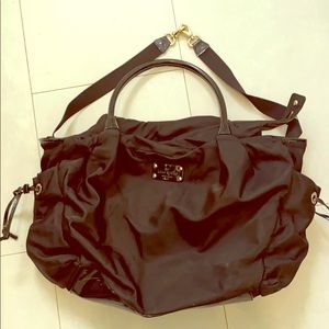 Kate Spade diaper bag (black)